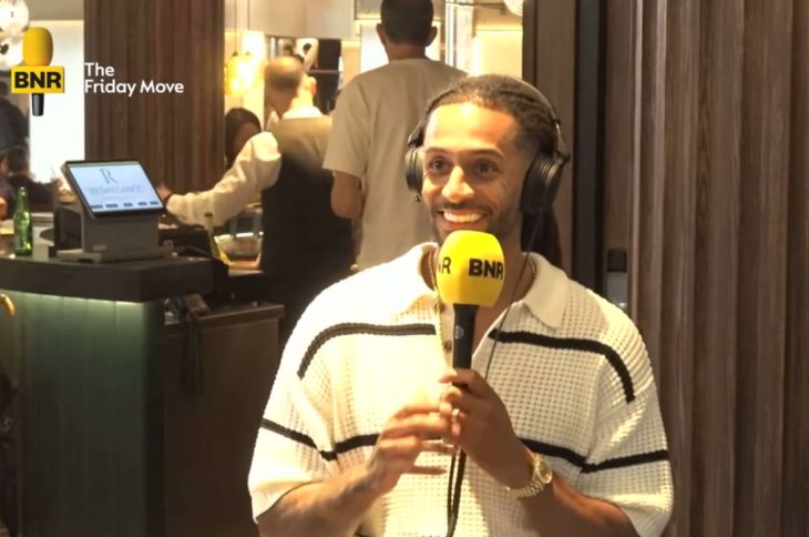 Jay Francis te gast bij BNR: The Friday Move Jay Francis te gast bij BNR: The Friday Move